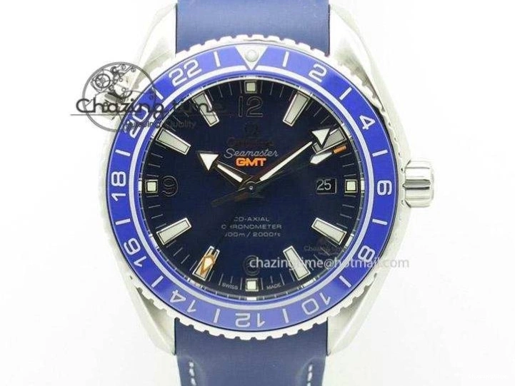 0102 Efficient Seamaster 150M SS VSF 1:1 Best Edition Turquoise Blue Dial on SS Bracelet A8900 Super Clone 7661